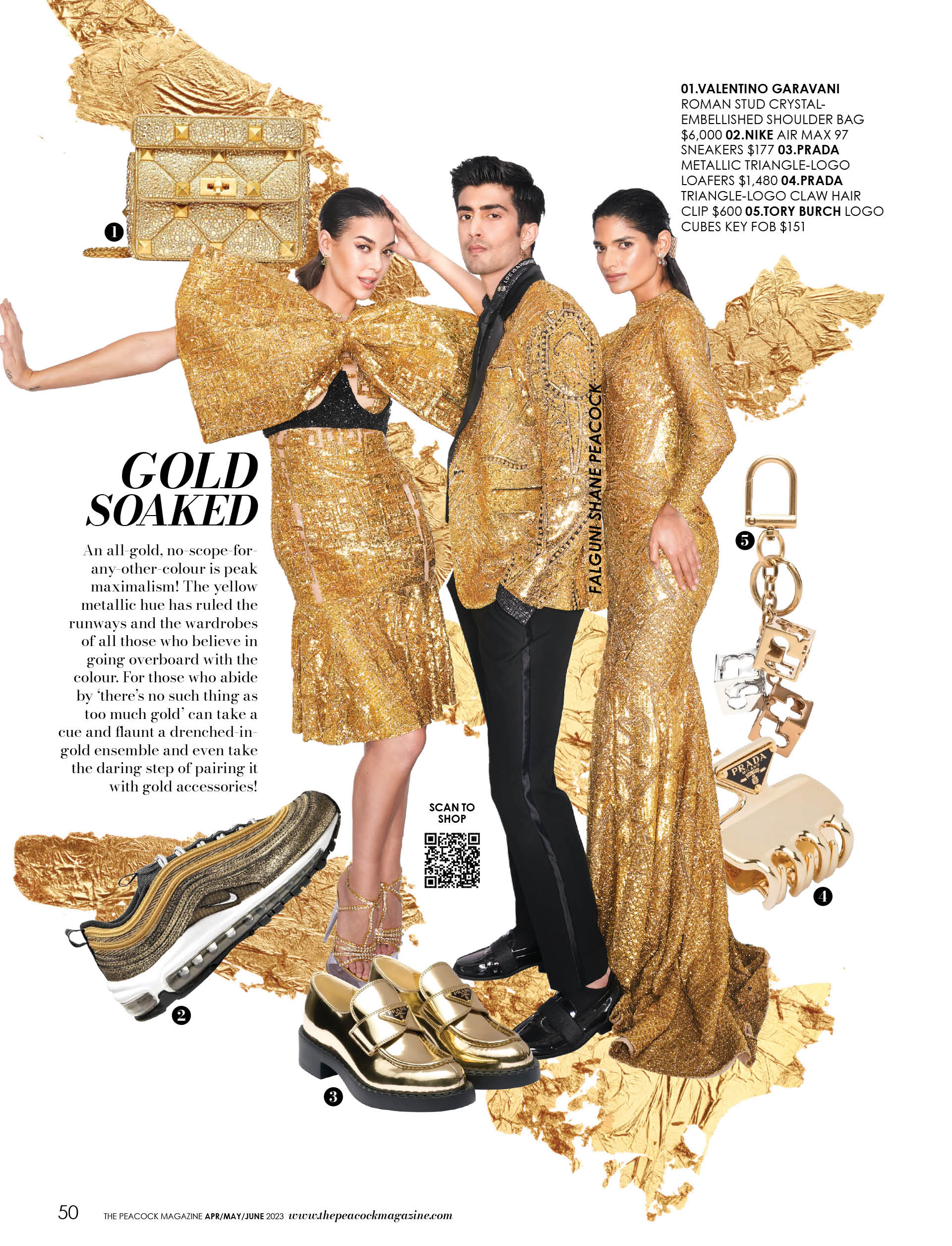 GOLD SOAKED